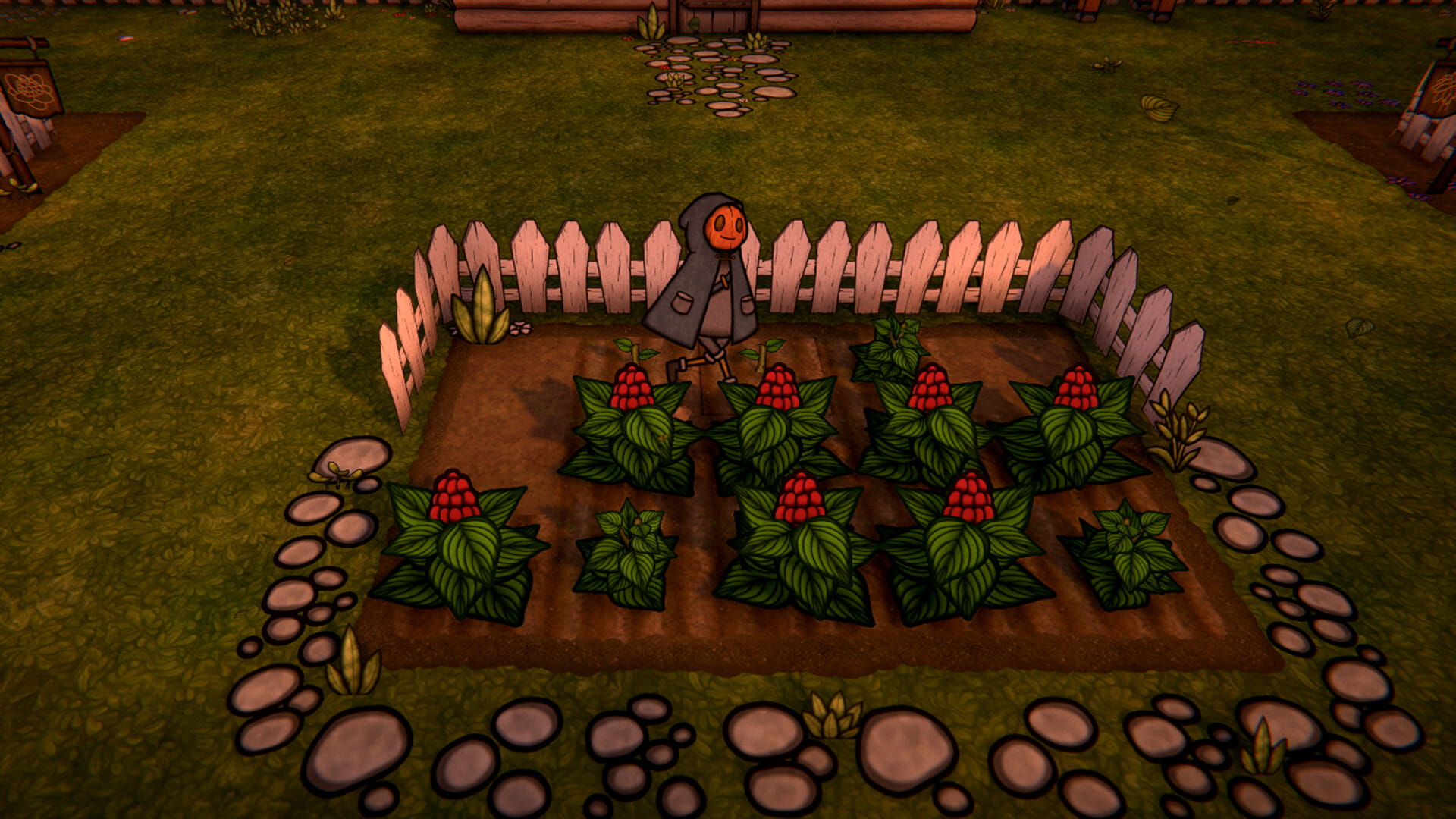 Discover the terrifying things in Pumpkin Panic.